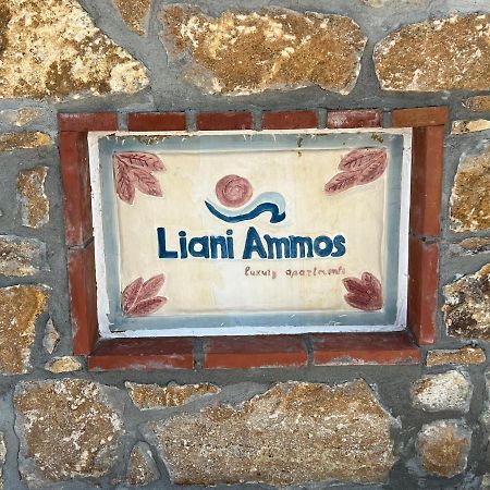 Appartamento Liani Ammos Ammouliani Esterno foto