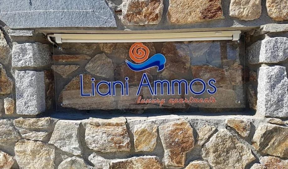 Appartamento Liani Ammos Ammouliani Esterno foto
